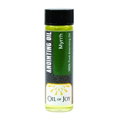 Anointing Oil, Myrrh, 1/4 ounce, Pack of 6  - 