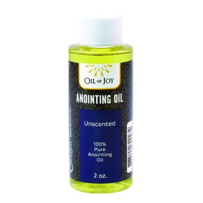 Anointing Oil, Unscented, 2 ounces  - 