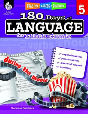 180 Days of Language, Grade 5   - 