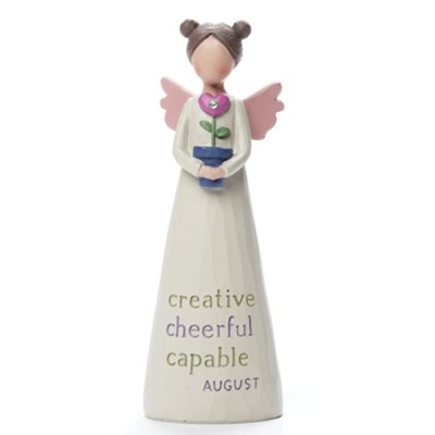 August Birthstone Angel Figurine  -     By: Barb Lloyd
