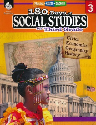 180 Days of Social Studies for Third Grade   - 