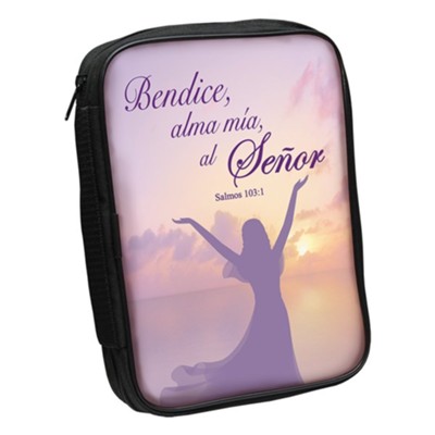 Bendice Alma Mia Al Senor Bible Cover, Large  - 