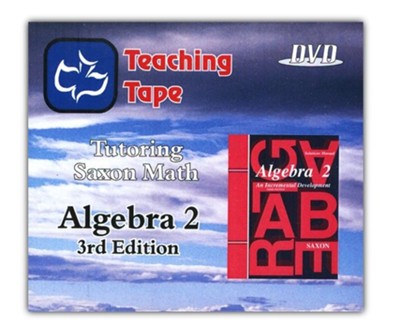 Saxon Math Algebra 2 Teaching Tape Full Set DVDs, 3rd Edition   - 