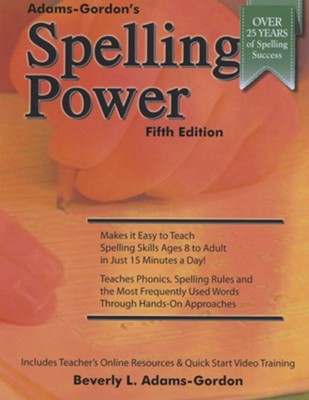 Spelling Power, Fifth Edition   -     By: Beverly L. Adams-Gordon
