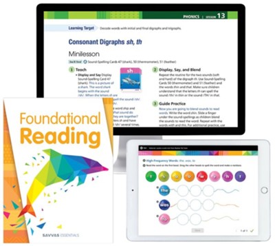 Savvas Essentials For Reading: Foundational Reading Homeschool Bundle ...