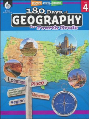 180 Days of Geography for Fourth Grade   - 