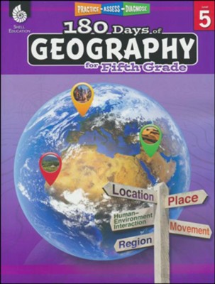 180 Days of Geography for Fifth Grade: 9781425833060