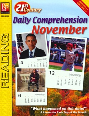 21st Century Daily Comprehension: November   - 