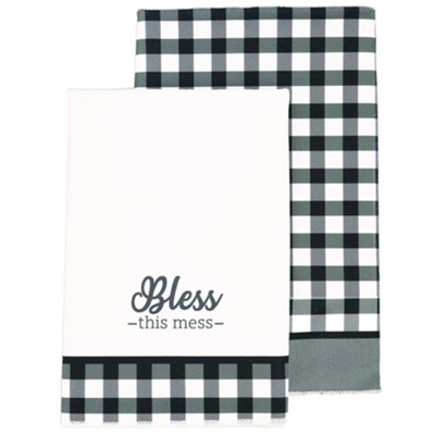 Bless This Mess Tea Towels, Set of 2  - 