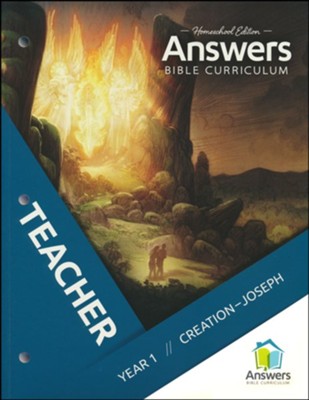 Answers Bible Curriculum: K-5 Homeschool Teacher Guide Year 1 (with posters & video extras)  - 