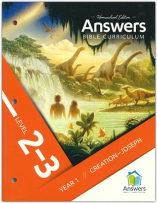 Answers Bible Curriculum: 2-3 Homeschool Student Book Year 1   - 