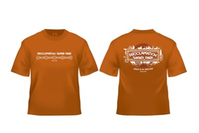 Markeret Desværre Ændringer fra Proclamation Safari: Theme T-Shirt, Adult 2X-Large - Christianbook.com