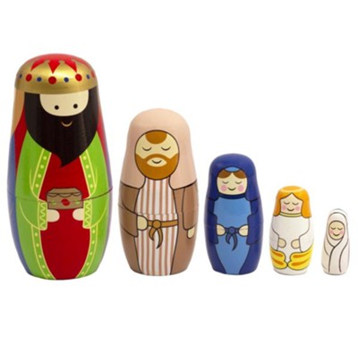 nativity nesting dolls