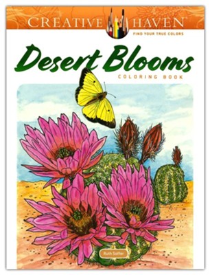 Desert Blooms Coloring Book  -     By: Ruth Soffer
