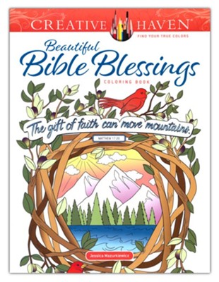 Beautiful Bible Blessings Coloring Book  -     By: Jessica Mazurkiewicz
