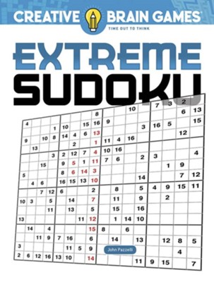 Creative Brain Games Extreme Sudoku  -     By: John Pazzelli
