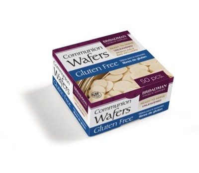 Gluten-Free Communion Wafers, Box of 50   - 