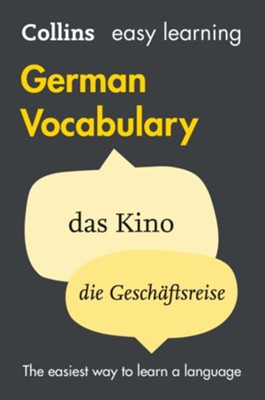 Easy Learning German Vocabulary (Collins Easy Learning German) - eBook  -     By: Collins Dictionaries
