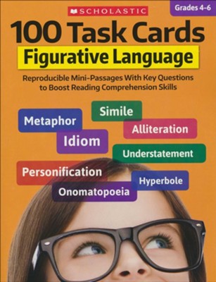 100 Task Cards: Figurative Language  -     By: Justin Mccory Martin, Carol Ghiglieri
