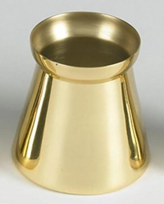 2 inch Brass Candle Follower  - 
