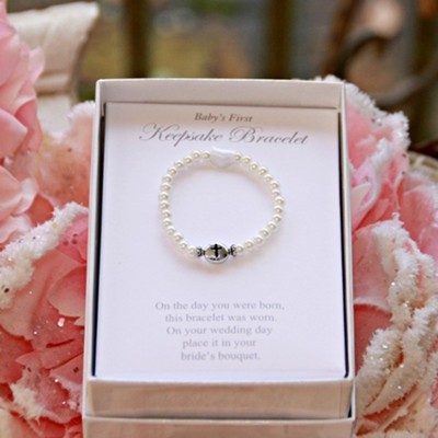 Baby's First Pearl Bracelet  - 