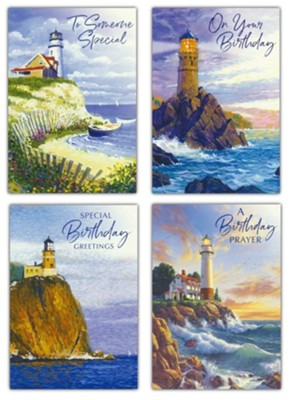 Birthday, Beacon Of Faith, Boxed cards (KJV)  - 