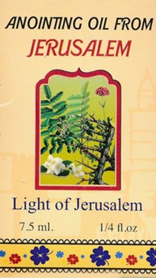 Anointing Oil from Jerusalem: Light of Jerusalem, 0.25 oz.  - 