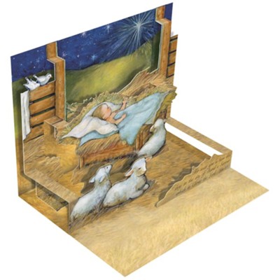 O Come Let Us Adore Him, Pop-up Cards, Box of 8   -     By: Susan Winget
