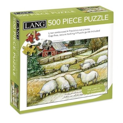 The Lord Is My Shepherd, 500 Piece Puzzle  -     By: Susan Winget
