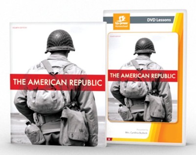 BJU Press American Republic, Grade 8 DVD Kit -  Homeschool Curriculum DVD Video Course  - 