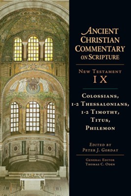 Colossians, 1-2 Thessalonians, 1-2 Timothy, Titus, Philemon - eBook  -     Edited By: Peter Gorday, Thomas C. Oden
    By: Peter Gorday, ed.

