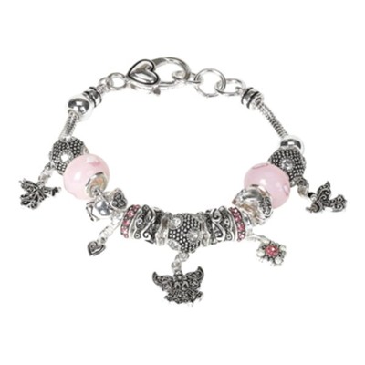 Angels Charm Bracelet, Beads  - 