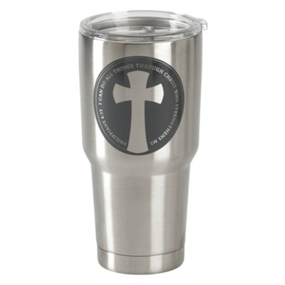 I Can Do All Things Through Christ Stainless Steel Tumbler ...