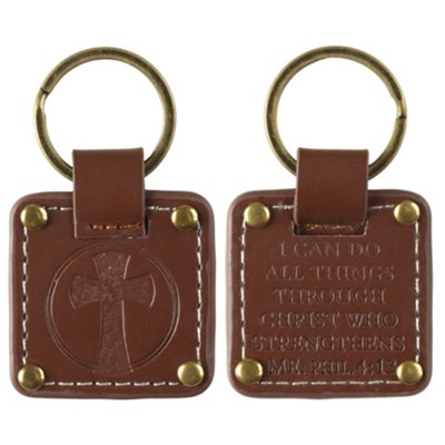 I Can Do All Things Through Christ Keyring  - 