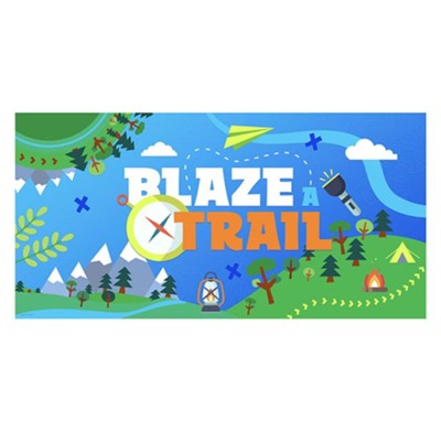 MEGA Sports Camp Blaze A Trail: Backdrop - Christianbook.com