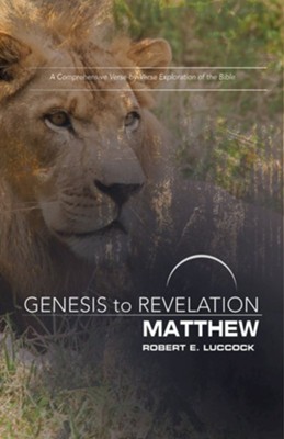 Matthew Participant Book, eBook (Genesis to Revelation Series)   -     By: Robert E. Luccock
