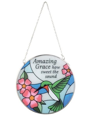 Amazing Grace Suncatcher  - 
