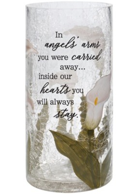 Angels Arms Led Crackled Glass Christianbook Com