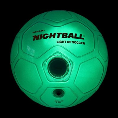 Nightball Soccer Ball, Teal  - 