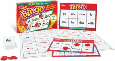Sight Words Bingo Game  - 