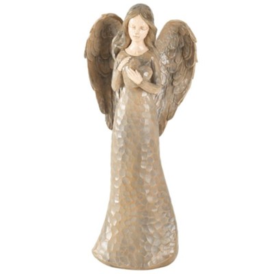 Angel with Heart in Hands Figurine - Christianbook.com