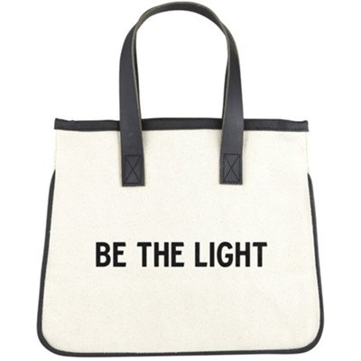 Be the Light Mini Canvas Tote  - 