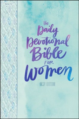 NKJV Daily Devotional Bible for Women, Trade Paper, Trade Paperback  - 