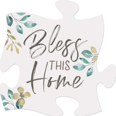 Bless This Home Puzzle Art  - 