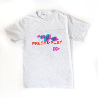 Press Play: Youth T-Shirt, X-Small 