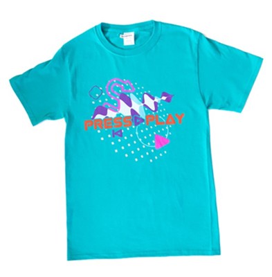 Press Play: Youth T-Shirt, X-Small 