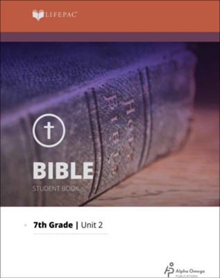 Lifepac Bible Grade 7 Unit 2: Mankind   - 