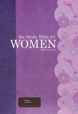 The Study Bible for Women, NKJV Edition--soft leather-look, mahogany  -     Edited By: Dorothy Kelley Patterson, Rhonda Harrington Kelley, Holman Bible Staff
