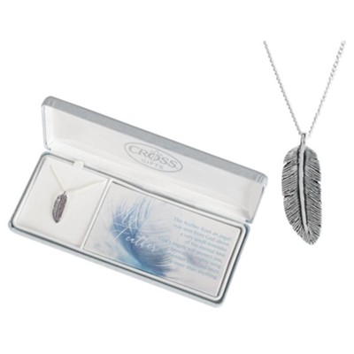 Angel Feather Necklace with Gift Box  - 