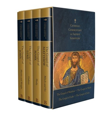 Four Gospels Deluxe Boxed Set: Catholic Commentary on Sacred Scripture ...